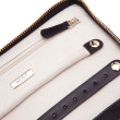 Leather Caroline Jewelry Portfolio In Black