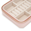 Rose Quartz Caroline Zip Travel Case