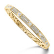 18K Yellow Gold 1.26D 5=1.00 Asc Bracelet