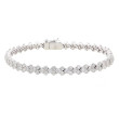 18K White Gold 5.50CTW GVS2SI1 Bracelet