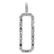 18K White Gold 1.92Bg GVS .61 Pendant