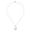 925 Sterling Silver Pearl Bujukan Teardrop Necklace