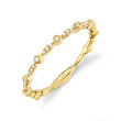 0.06Ct 14K Yellow Gold Diamond Lady's Band