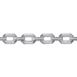 925 Sterling Silver White Sapphire Link Chain Tennis Bracelet