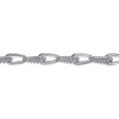 925 Sterling Silver Bujukan Link Chain Bracelet